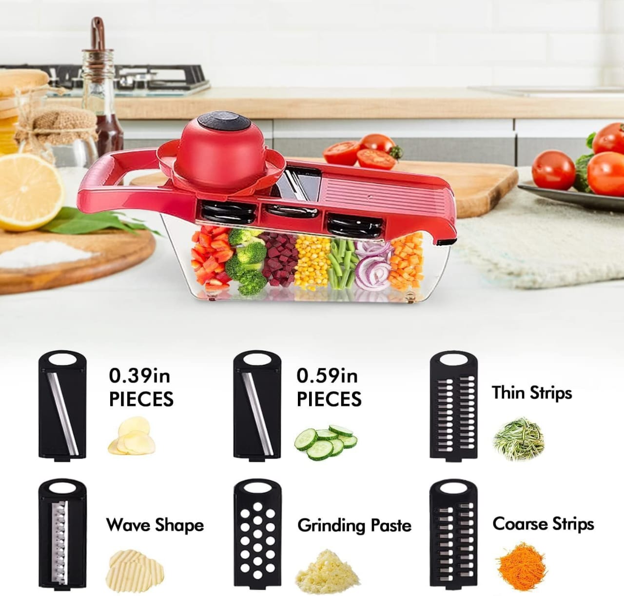 Mandoline Vegetable Slicer